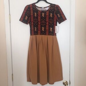 M LuLaRoe Amelia Dress G04 1119